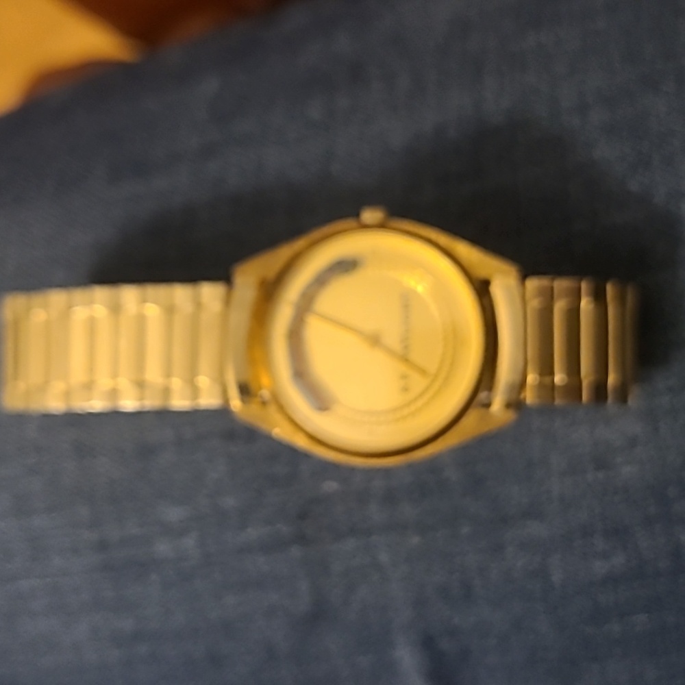 Southern Pacific daylight watch with moving train second hand